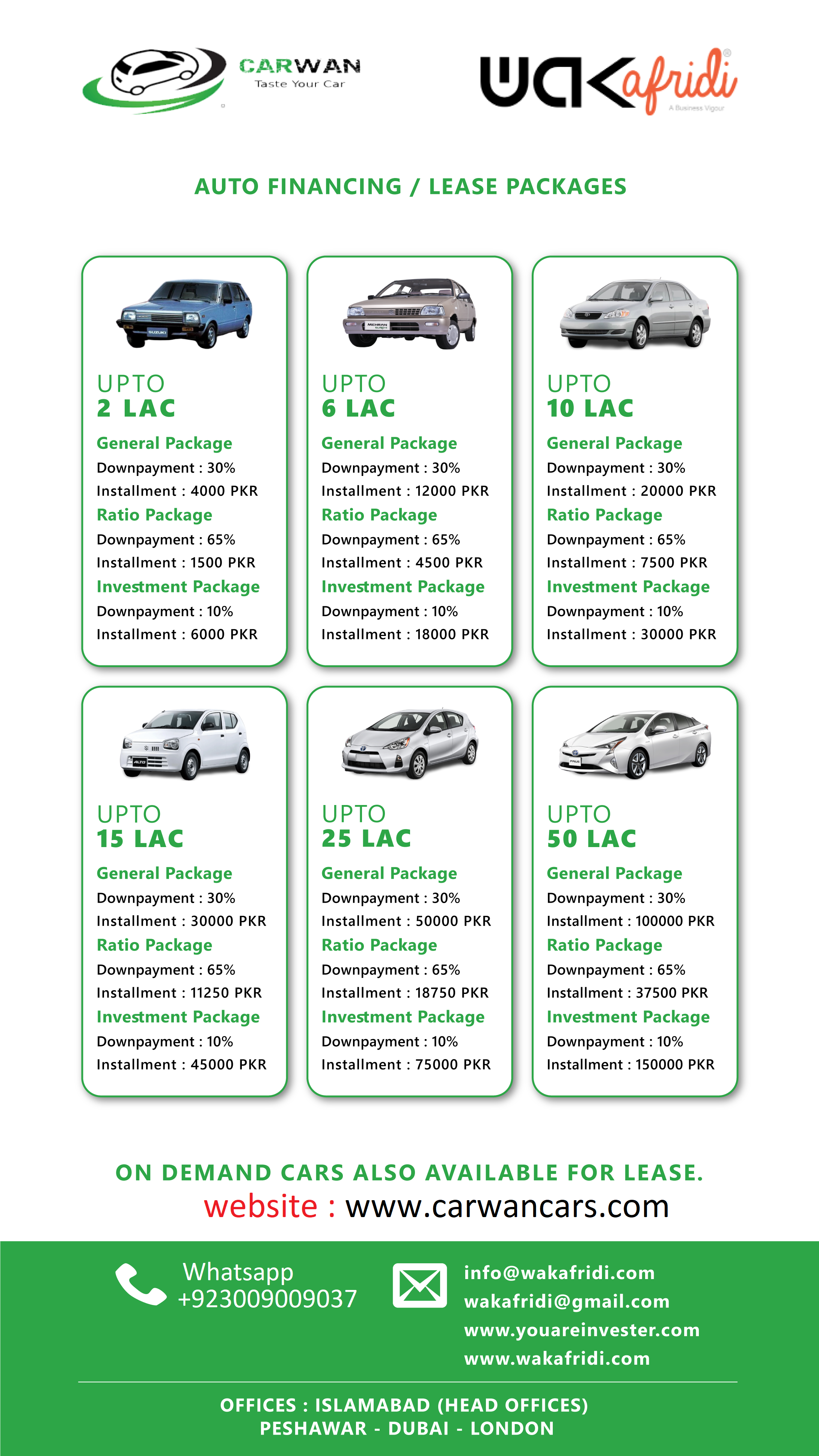 car leasing company pakistan